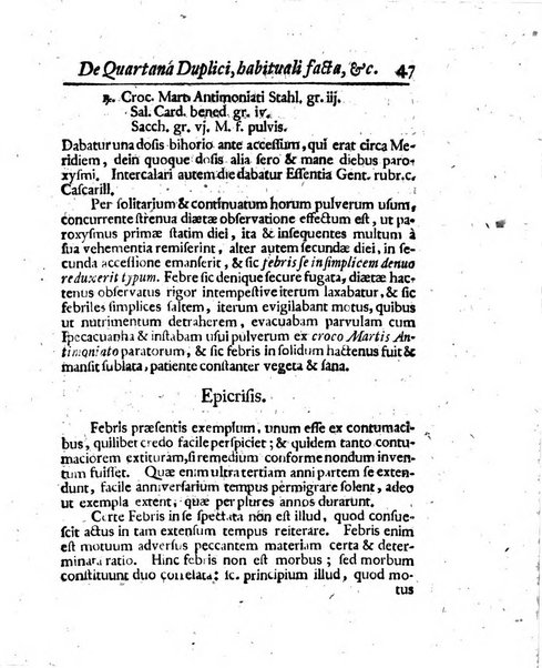 Acta physico-medica Academiae caesareae leopoldino-carolinae naturae curiosorum exhibentia ephemerides sive oservationes historias et experimenta a celeberrimis Germaniae et exterarum regionum viris habita et communicata..