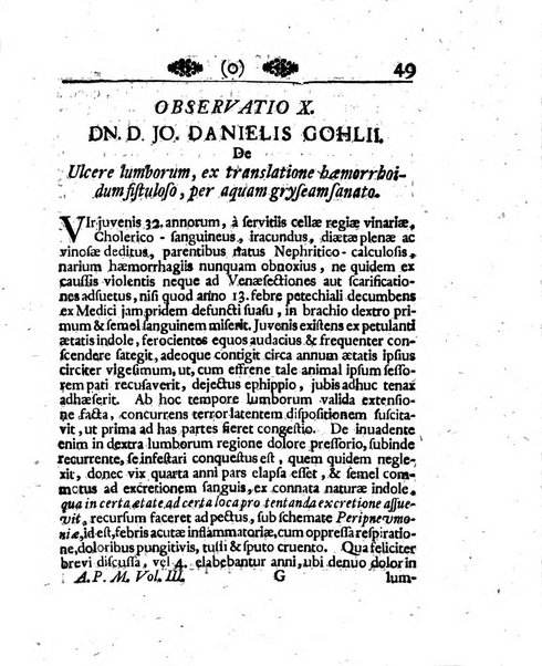 Acta physico-medica Academiae caesareae leopoldino-carolinae naturae curiosorum exhibentia ephemerides sive oservationes historias et experimenta a celeberrimis Germaniae et exterarum regionum viris habita et communicata..