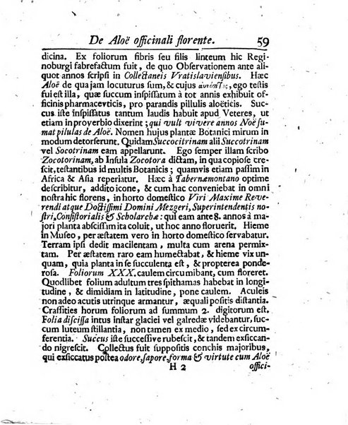 Acta physico-medica Academiae caesareae leopoldino-carolinae naturae curiosorum exhibentia ephemerides sive oservationes historias et experimenta a celeberrimis Germaniae et exterarum regionum viris habita et communicata..