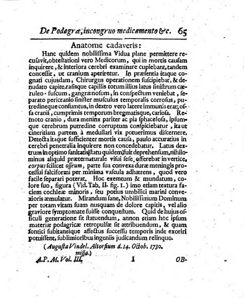 Acta physico-medica Academiae caesareae leopoldino-carolinae naturae curiosorum exhibentia ephemerides sive oservationes historias et experimenta a celeberrimis Germaniae et exterarum regionum viris habita et communicata..