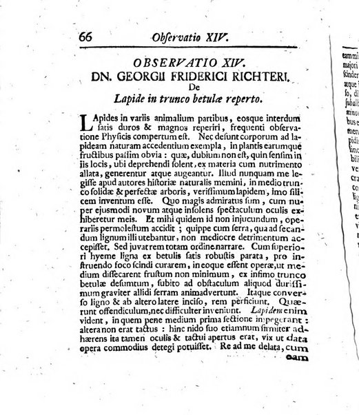 Acta physico-medica Academiae caesareae leopoldino-carolinae naturae curiosorum exhibentia ephemerides sive oservationes historias et experimenta a celeberrimis Germaniae et exterarum regionum viris habita et communicata..