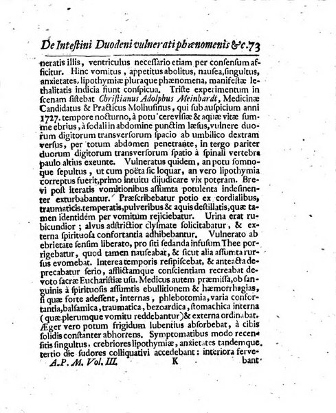 Acta physico-medica Academiae caesareae leopoldino-carolinae naturae curiosorum exhibentia ephemerides sive oservationes historias et experimenta a celeberrimis Germaniae et exterarum regionum viris habita et communicata..