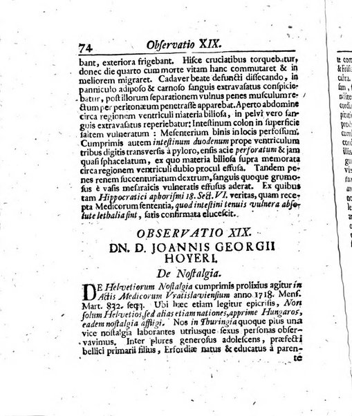 Acta physico-medica Academiae caesareae leopoldino-carolinae naturae curiosorum exhibentia ephemerides sive oservationes historias et experimenta a celeberrimis Germaniae et exterarum regionum viris habita et communicata..