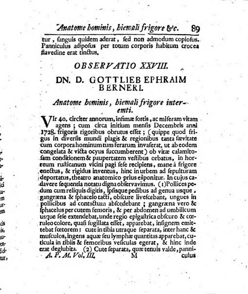 Acta physico-medica Academiae caesareae leopoldino-carolinae naturae curiosorum exhibentia ephemerides sive oservationes historias et experimenta a celeberrimis Germaniae et exterarum regionum viris habita et communicata..