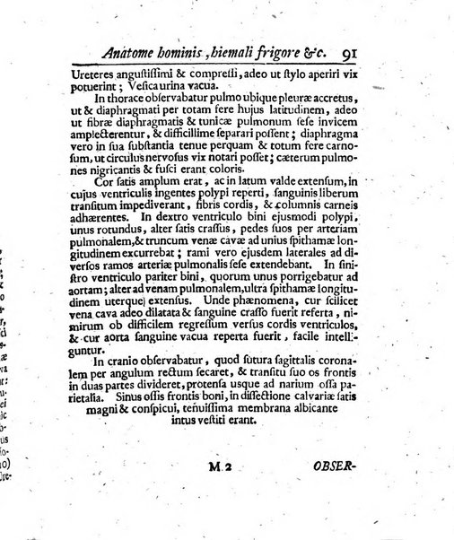 Acta physico-medica Academiae caesareae leopoldino-carolinae naturae curiosorum exhibentia ephemerides sive oservationes historias et experimenta a celeberrimis Germaniae et exterarum regionum viris habita et communicata..