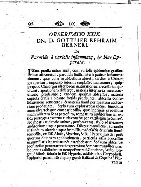 Acta physico-medica Academiae caesareae leopoldino-carolinae naturae curiosorum exhibentia ephemerides sive oservationes historias et experimenta a celeberrimis Germaniae et exterarum regionum viris habita et communicata..