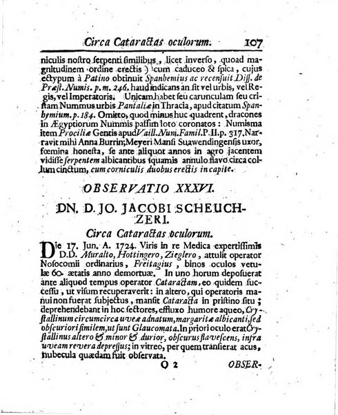 Acta physico-medica Academiae caesareae leopoldino-carolinae naturae curiosorum exhibentia ephemerides sive oservationes historias et experimenta a celeberrimis Germaniae et exterarum regionum viris habita et communicata..