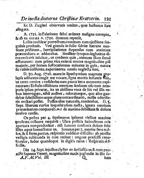 Acta physico-medica Academiae caesareae leopoldino-carolinae naturae curiosorum exhibentia ephemerides sive oservationes historias et experimenta a celeberrimis Germaniae et exterarum regionum viris habita et communicata..