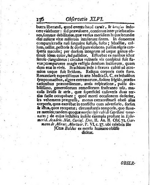 Acta physico-medica Academiae caesareae leopoldino-carolinae naturae curiosorum exhibentia ephemerides sive oservationes historias et experimenta a celeberrimis Germaniae et exterarum regionum viris habita et communicata..