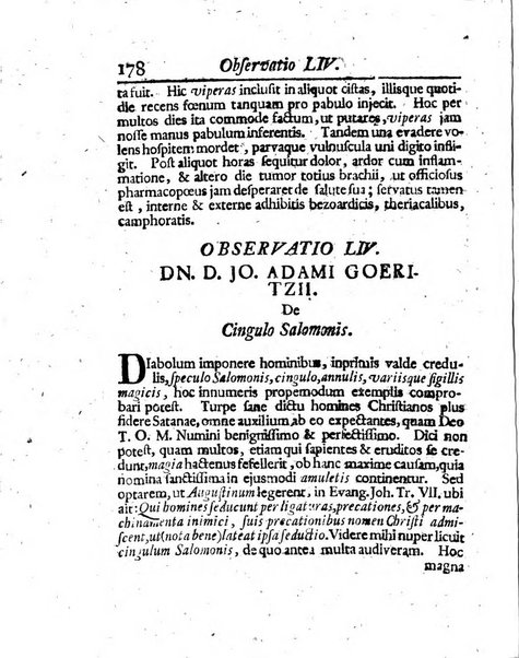 Acta physico-medica Academiae caesareae leopoldino-carolinae naturae curiosorum exhibentia ephemerides sive oservationes historias et experimenta a celeberrimis Germaniae et exterarum regionum viris habita et communicata..