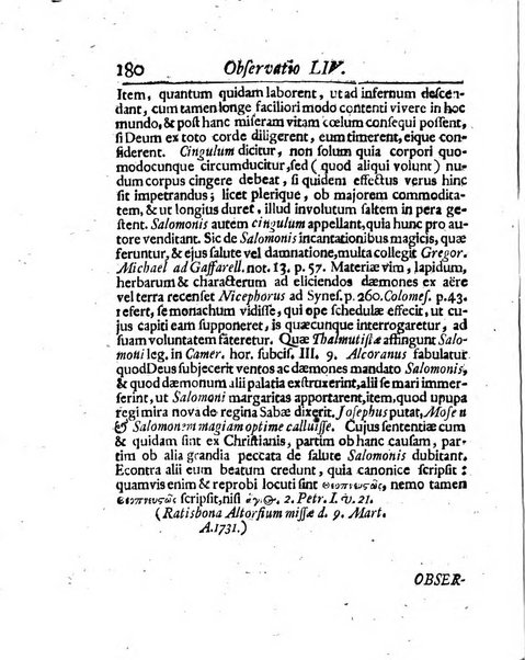 Acta physico-medica Academiae caesareae leopoldino-carolinae naturae curiosorum exhibentia ephemerides sive oservationes historias et experimenta a celeberrimis Germaniae et exterarum regionum viris habita et communicata..