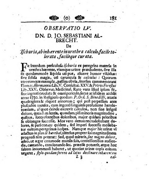 Acta physico-medica Academiae caesareae leopoldino-carolinae naturae curiosorum exhibentia ephemerides sive oservationes historias et experimenta a celeberrimis Germaniae et exterarum regionum viris habita et communicata..