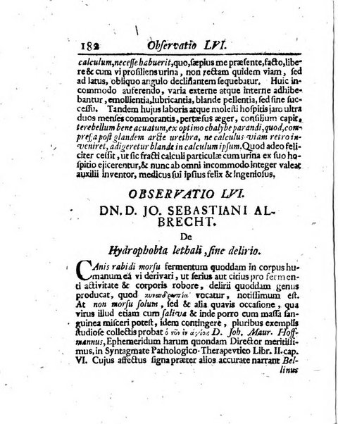 Acta physico-medica Academiae caesareae leopoldino-carolinae naturae curiosorum exhibentia ephemerides sive oservationes historias et experimenta a celeberrimis Germaniae et exterarum regionum viris habita et communicata..