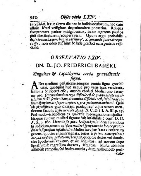 Acta physico-medica Academiae caesareae leopoldino-carolinae naturae curiosorum exhibentia ephemerides sive oservationes historias et experimenta a celeberrimis Germaniae et exterarum regionum viris habita et communicata..