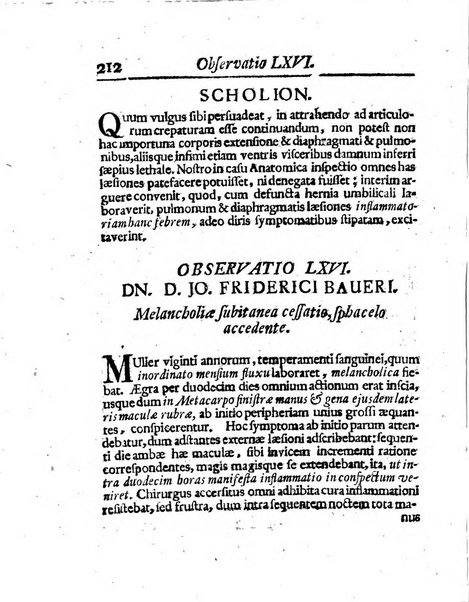 Acta physico-medica Academiae caesareae leopoldino-carolinae naturae curiosorum exhibentia ephemerides sive oservationes historias et experimenta a celeberrimis Germaniae et exterarum regionum viris habita et communicata..