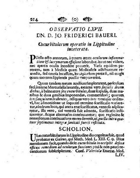 Acta physico-medica Academiae caesareae leopoldino-carolinae naturae curiosorum exhibentia ephemerides sive oservationes historias et experimenta a celeberrimis Germaniae et exterarum regionum viris habita et communicata..