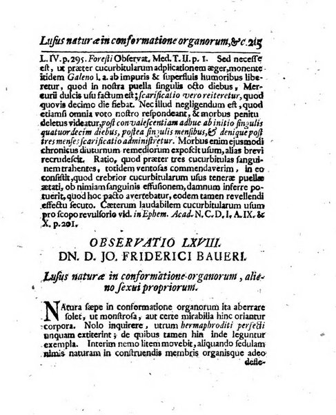 Acta physico-medica Academiae caesareae leopoldino-carolinae naturae curiosorum exhibentia ephemerides sive oservationes historias et experimenta a celeberrimis Germaniae et exterarum regionum viris habita et communicata..