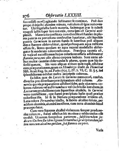 Acta physico-medica Academiae caesareae leopoldino-carolinae naturae curiosorum exhibentia ephemerides sive oservationes historias et experimenta a celeberrimis Germaniae et exterarum regionum viris habita et communicata..