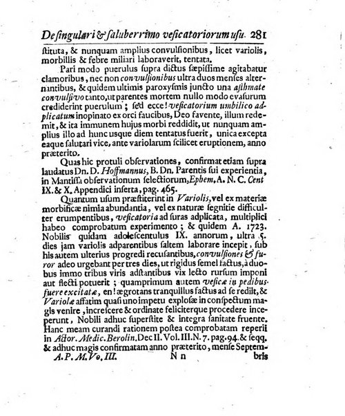 Acta physico-medica Academiae caesareae leopoldino-carolinae naturae curiosorum exhibentia ephemerides sive oservationes historias et experimenta a celeberrimis Germaniae et exterarum regionum viris habita et communicata..