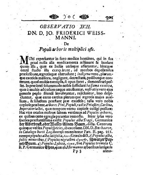 Acta physico-medica Academiae caesareae leopoldino-carolinae naturae curiosorum exhibentia ephemerides sive oservationes historias et experimenta a celeberrimis Germaniae et exterarum regionum viris habita et communicata..