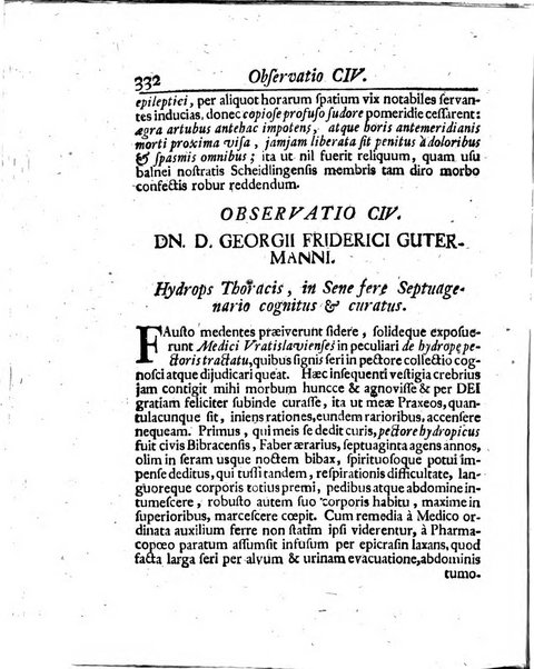 Acta physico-medica Academiae caesareae leopoldino-carolinae naturae curiosorum exhibentia ephemerides sive oservationes historias et experimenta a celeberrimis Germaniae et exterarum regionum viris habita et communicata..