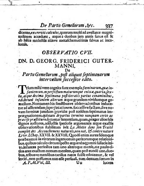 Acta physico-medica Academiae caesareae leopoldino-carolinae naturae curiosorum exhibentia ephemerides sive oservationes historias et experimenta a celeberrimis Germaniae et exterarum regionum viris habita et communicata..