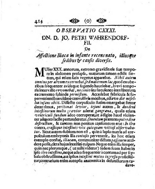 Acta physico-medica Academiae caesareae leopoldino-carolinae naturae curiosorum exhibentia ephemerides sive oservationes historias et experimenta a celeberrimis Germaniae et exterarum regionum viris habita et communicata..