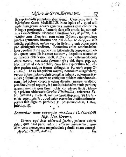 Acta physico-medica Academiae caesareae leopoldino-carolinae naturae curiosorum exhibentia ephemerides sive oservationes historias et experimenta a celeberrimis Germaniae et exterarum regionum viris habita et communicata..