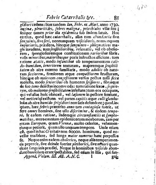 Acta physico-medica Academiae caesareae leopoldino-carolinae naturae curiosorum exhibentia ephemerides sive oservationes historias et experimenta a celeberrimis Germaniae et exterarum regionum viris habita et communicata..