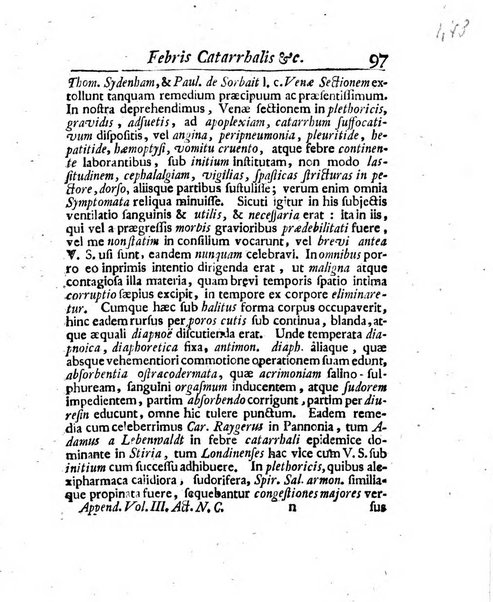 Acta physico-medica Academiae caesareae leopoldino-carolinae naturae curiosorum exhibentia ephemerides sive oservationes historias et experimenta a celeberrimis Germaniae et exterarum regionum viris habita et communicata..