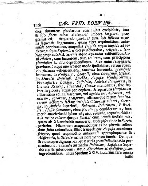 Acta physico-medica Academiae caesareae leopoldino-carolinae naturae curiosorum exhibentia ephemerides sive oservationes historias et experimenta a celeberrimis Germaniae et exterarum regionum viris habita et communicata..