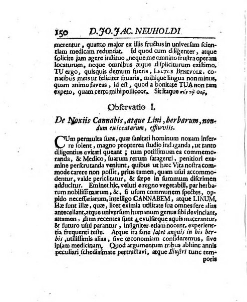 Acta physico-medica Academiae caesareae leopoldino-carolinae naturae curiosorum exhibentia ephemerides sive oservationes historias et experimenta a celeberrimis Germaniae et exterarum regionum viris habita et communicata..