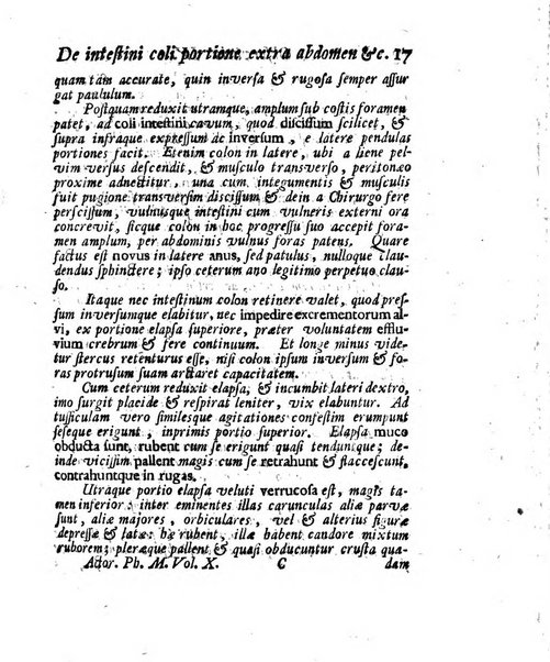 Acta physico-medica Academiae caesareae leopoldino-carolinae naturae curiosorum exhibentia ephemerides sive oservationes historias et experimenta a celeberrimis Germaniae et exterarum regionum viris habita et communicata..