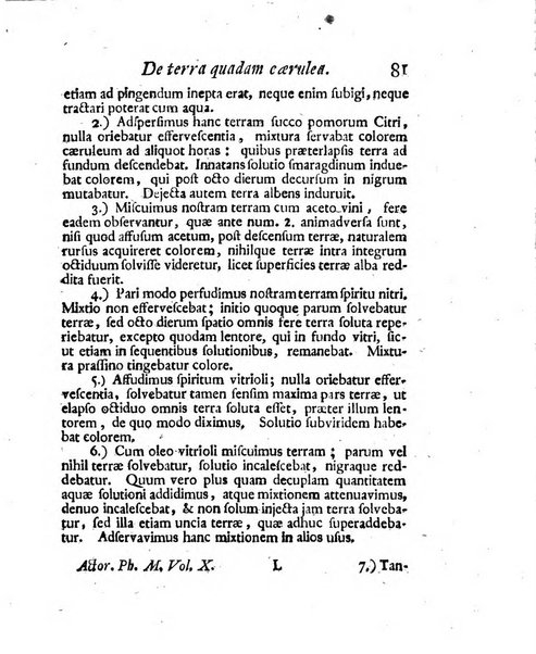 Acta physico-medica Academiae caesareae leopoldino-carolinae naturae curiosorum exhibentia ephemerides sive oservationes historias et experimenta a celeberrimis Germaniae et exterarum regionum viris habita et communicata..