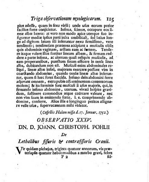 Acta physico-medica Academiae caesareae leopoldino-carolinae naturae curiosorum exhibentia ephemerides sive oservationes historias et experimenta a celeberrimis Germaniae et exterarum regionum viris habita et communicata..