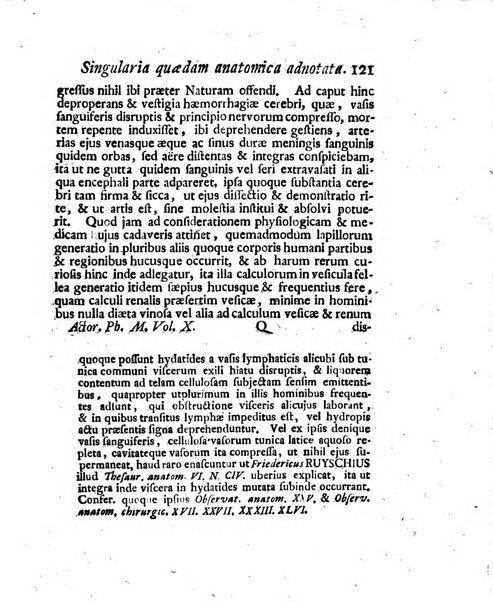 Acta physico-medica Academiae caesareae leopoldino-carolinae naturae curiosorum exhibentia ephemerides sive oservationes historias et experimenta a celeberrimis Germaniae et exterarum regionum viris habita et communicata..