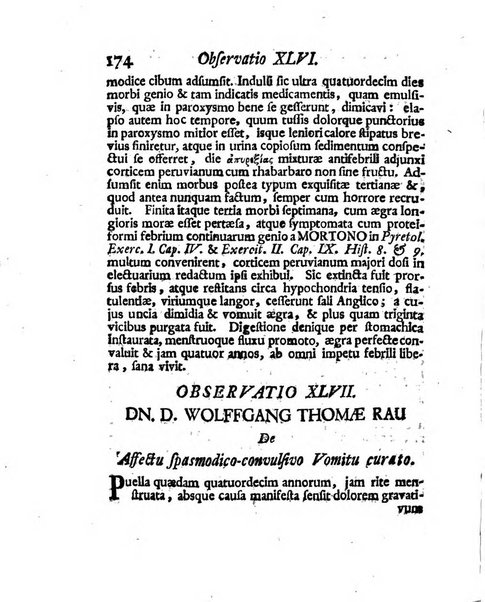 Acta physico-medica Academiae caesareae leopoldino-carolinae naturae curiosorum exhibentia ephemerides sive oservationes historias et experimenta a celeberrimis Germaniae et exterarum regionum viris habita et communicata..