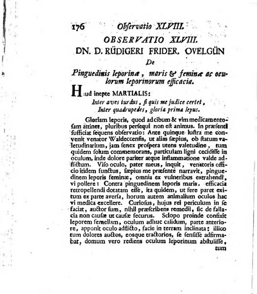 Acta physico-medica Academiae caesareae leopoldino-carolinae naturae curiosorum exhibentia ephemerides sive oservationes historias et experimenta a celeberrimis Germaniae et exterarum regionum viris habita et communicata..