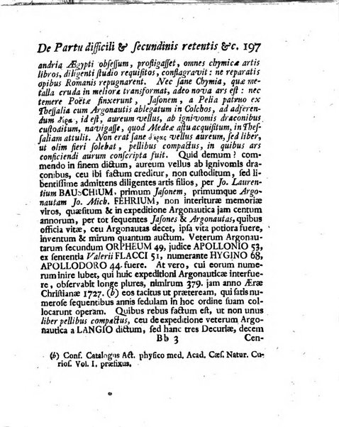 Acta physico-medica Academiae caesareae leopoldino-carolinae naturae curiosorum exhibentia ephemerides sive oservationes historias et experimenta a celeberrimis Germaniae et exterarum regionum viris habita et communicata..