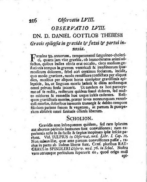 Acta physico-medica Academiae caesareae leopoldino-carolinae naturae curiosorum exhibentia ephemerides sive oservationes historias et experimenta a celeberrimis Germaniae et exterarum regionum viris habita et communicata..