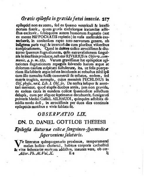 Acta physico-medica Academiae caesareae leopoldino-carolinae naturae curiosorum exhibentia ephemerides sive oservationes historias et experimenta a celeberrimis Germaniae et exterarum regionum viris habita et communicata..