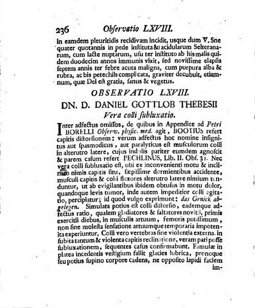 Acta physico-medica Academiae caesareae leopoldino-carolinae naturae curiosorum exhibentia ephemerides sive oservationes historias et experimenta a celeberrimis Germaniae et exterarum regionum viris habita et communicata..