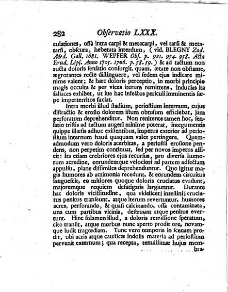 Acta physico-medica Academiae caesareae leopoldino-carolinae naturae curiosorum exhibentia ephemerides sive oservationes historias et experimenta a celeberrimis Germaniae et exterarum regionum viris habita et communicata..