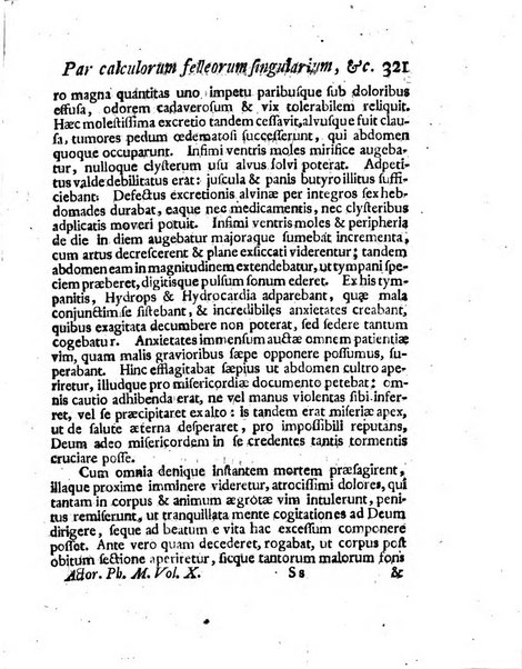 Acta physico-medica Academiae caesareae leopoldino-carolinae naturae curiosorum exhibentia ephemerides sive oservationes historias et experimenta a celeberrimis Germaniae et exterarum regionum viris habita et communicata..