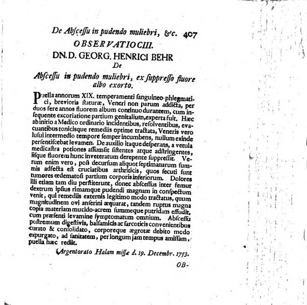 Acta physico-medica Academiae caesareae leopoldino-carolinae naturae curiosorum exhibentia ephemerides sive oservationes historias et experimenta a celeberrimis Germaniae et exterarum regionum viris habita et communicata..