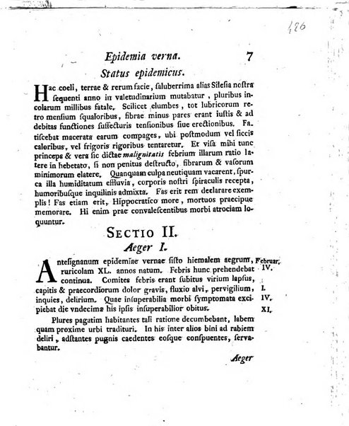 Acta physico-medica Academiae caesareae leopoldino-carolinae naturae curiosorum exhibentia ephemerides sive oservationes historias et experimenta a celeberrimis Germaniae et exterarum regionum viris habita et communicata..