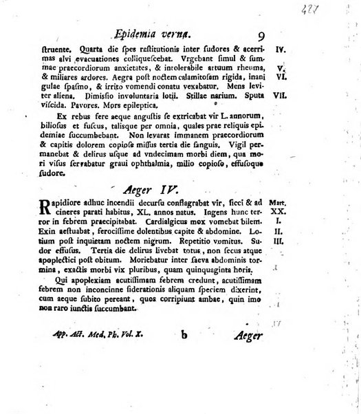 Acta physico-medica Academiae caesareae leopoldino-carolinae naturae curiosorum exhibentia ephemerides sive oservationes historias et experimenta a celeberrimis Germaniae et exterarum regionum viris habita et communicata..