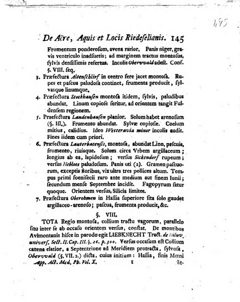 Acta physico-medica Academiae caesareae leopoldino-carolinae naturae curiosorum exhibentia ephemerides sive oservationes historias et experimenta a celeberrimis Germaniae et exterarum regionum viris habita et communicata..