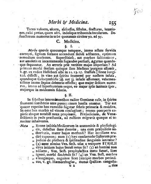 Acta physico-medica Academiae caesareae leopoldino-carolinae naturae curiosorum exhibentia ephemerides sive oservationes historias et experimenta a celeberrimis Germaniae et exterarum regionum viris habita et communicata..