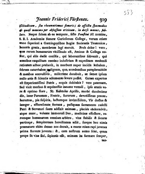 Acta physico-medica Academiae caesareae leopoldino-carolinae naturae curiosorum exhibentia ephemerides sive oservationes historias et experimenta a celeberrimis Germaniae et exterarum regionum viris habita et communicata..